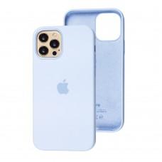 Чехол для iPhone 12 / 12 Pro Full Silicone case cloud blue