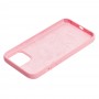 Чохол для iPhone 12 Pro Max Silicone Full рожевий / light pink