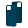 Чехол для iPhone 12 Pro Max Silicone Full синий / cosmos blue 