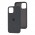 Чохол для iPhone 12 Pro Max Silicone Full сірий / dark grey