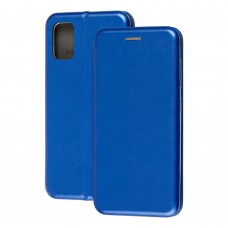 Чехол книжка Premium для Samsung Galaxy A41 (A415) синий