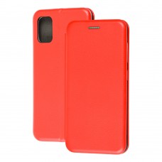Чехол книжка Premium для Samsung Galaxy A41 (A415) красный