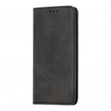 Чехол книжка для Samsung Galaxy A20 / A30 Black magnet черный