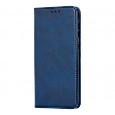Чехол книжка для Samsung Galaxy A20 / A30 Black magnet синий