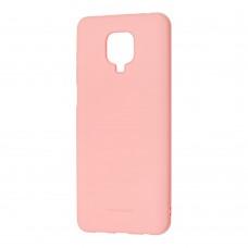 Чохол для Xiaomi  Redmi Note 9s / 9 Pro Molan Cano Jelly рожевий