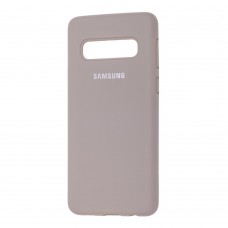 Чехол для Samsung Galaxy S10 (G973) Silicone Full серый