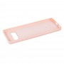 Чехол для Samsung Galaxy S10+ (G975) Silicone Full розовый песок 