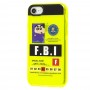 Чохол для iPhone 7 / 8 / SE 20 Neon print FBI