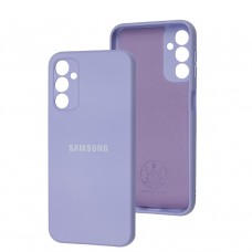 Чехол для Samsung Galaxy A14 Silicone Full camera сиреневый/dasheen