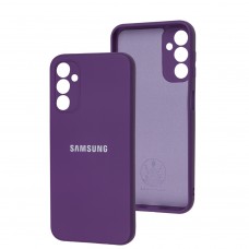 Чехол для Samsung Galaxy A14 Silicone Full camera purple