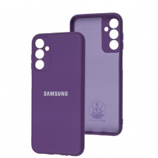 Чохол для Samsung Galaxy M14 (M146) Silicone Full camera purple