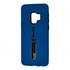 Чохол для Samsung Galaxy S9 (G960) Kickstand темно-синій