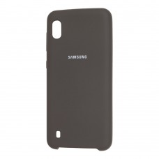 Чехол для Samsung Galaxy A10 (A105) Silky Soft Touch "какао"