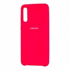 Чехол для Samsung Galaxy A50 / A50s / A30s Silky Soft Touch "темно-красный"