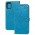 Чехол книжка для Samsung Galaxy M51 (M515) "Art с визитницей" синий