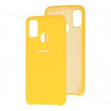 Чохол Samsung Galaxy M21 / M30s Silky Soft Touch жовтий