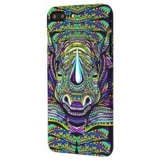 Чехол Luxo Face для iPhone 7 Plus / 8 Plus neon носорог