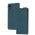 Чехол книга Fibra для Samsung Galaxy A03 Core (A032) зеленый