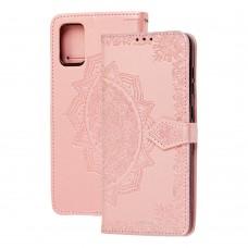 Чехол книжка для Samsung Galaxy A31 (A315) "Art с визитницей" розовый