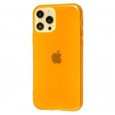 Чехол для iPhone 12 Pro Max Star shine оранжевый