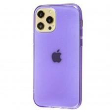 Чехол для iPhone 12 Pro Max Star shine светло-фиолетовый