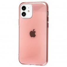 Чехол для iPhone 12 / 12 Pro Star shine светло-розовый