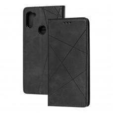 Чехол книжка Business Leather для Samsung Galaxy A11 / M11 черный