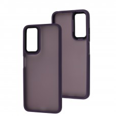 Чохол для Xiaomi Redmi Note 11 / 11s Wave Matte Color deep purple