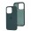 Чохол для iPhone 14 Pro Square Full silicone forest green