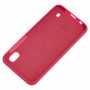Чехол для Samsung Galaxy A10 (A105) Silicone Full розово-красный