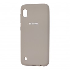 Чехол для Samsung Galaxy A10 (A105) Silicone Full серый