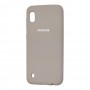 Чехол для Samsung Galaxy A10 (A105) Silicone Full серый