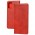Чехол книжка для Samsung Galaxy A02s (A025) Black magnet красный
