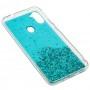 Чехол для Samsung Galaxy A11 / M11 Wave confetti голубой