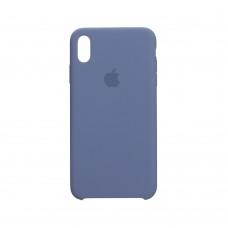 Чехол для iPhone X / Xs Silicone case lavender gray