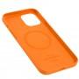 Чохол для iPhone 12 Pro Max MagSafe Silicone Full Size kumquat