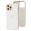 Чохол для iPhone 12 Pro Max MagSafe Silicone Full Size білий