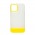 Чехол для iPhone 12 Pro Max Bichromatic matte / yellow