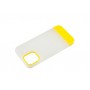 Чохол для iPhone 12 Pro Max Bichromatic matte/yellow