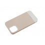 Чехол для iPhone 12 Pro Max Bichromatic grey-beige / white