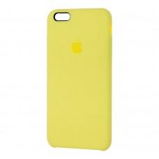 Чехол silicone case для iPhone 6 Plus "лимонный"