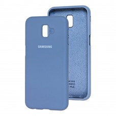 Чохол для Samsung Galaxy J6+ 2018 (J610) Silicone Full лавандовий сірий