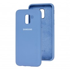 Чохол для Samsung Galaxy J6 2018 (J600) Silicone Full лавандовий сірий