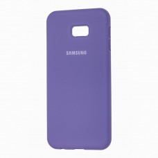Чехол для Samsung Galaxy J4+ 2018 (J415) Silicone Full лавандовый серый