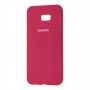 Чехол для Samsung Galaxy J4+ 2018 (J415) Silicone Full розово-красный