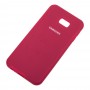 Чохол для Samsung Galaxy J4+ 2018 (J415) Silicone Full рожево-червоний