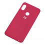 Чехол для Xiaomi Redmi Note 5 / Note 5 Pro Silicone Full розово-красный