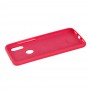 Чохол для Xiaomi Redmi Note 6 Pro Silicone Full рожево-червоний