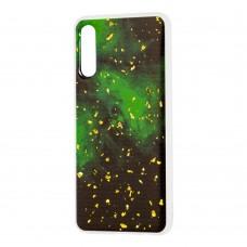 Чохол для Samsung Galaxy A50/A50s/A30s Art confetti "темно-зелений"