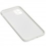 Чехол для iPhone 11 Pro glass LV белый